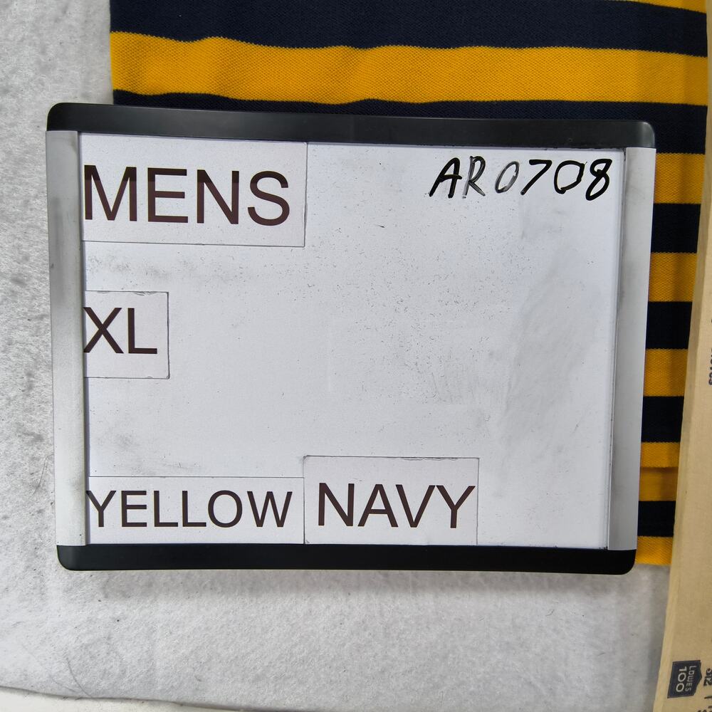 Polo by Ralph Lauren Casual Short Sleeve Collared Polo Shirt Mens Size XL Yellow - Picture 8 of 9